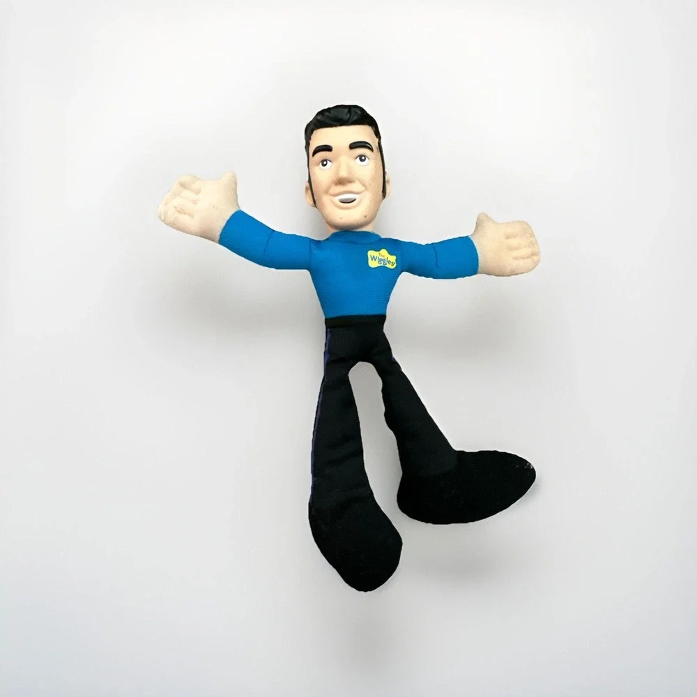 2008 Blue Used Wiggles Plushes,‎ Plain Shirt